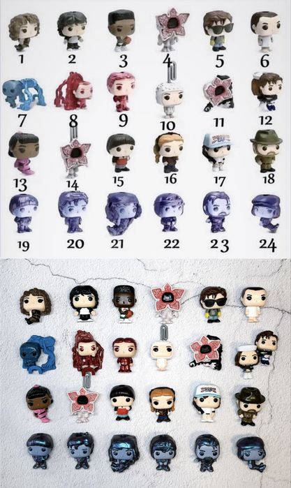 ПОВНА колекція Stranger Things kinder joy Дивні дива коробка+подарунок