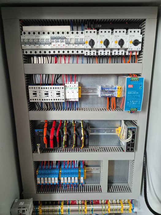 suszarnia zboża, suszarnia kukurydzy, szafa sterownicza - automatyka