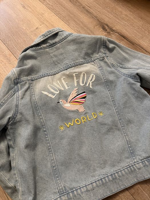 Джинсова курточка  для дівчинки 146 рост