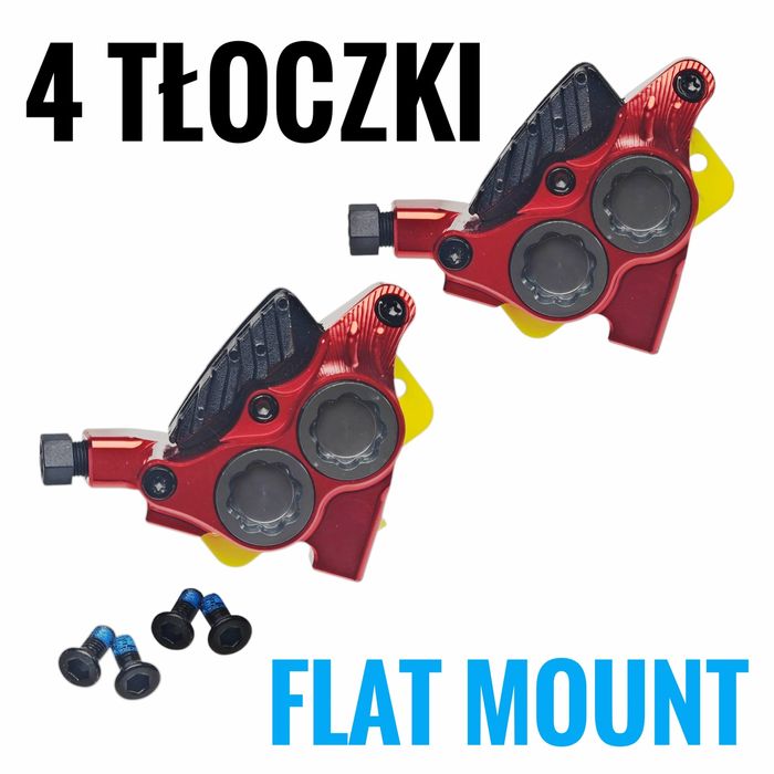 IIIPRO hamulce hydrauliczne flat mount fm gravel szosa zaciski szosowy