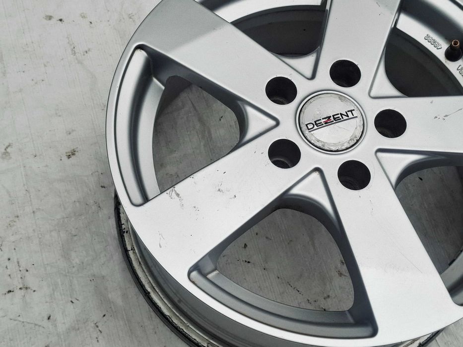 alu felga aluminiowa vw golf touran caddy audi a3 seat toledo altea leon skoda octavia dezent 49292 15 cali et 43 5x112