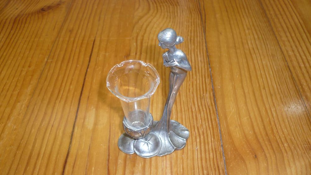 Solitário ou Paliteiro Arte Nova - Antigo