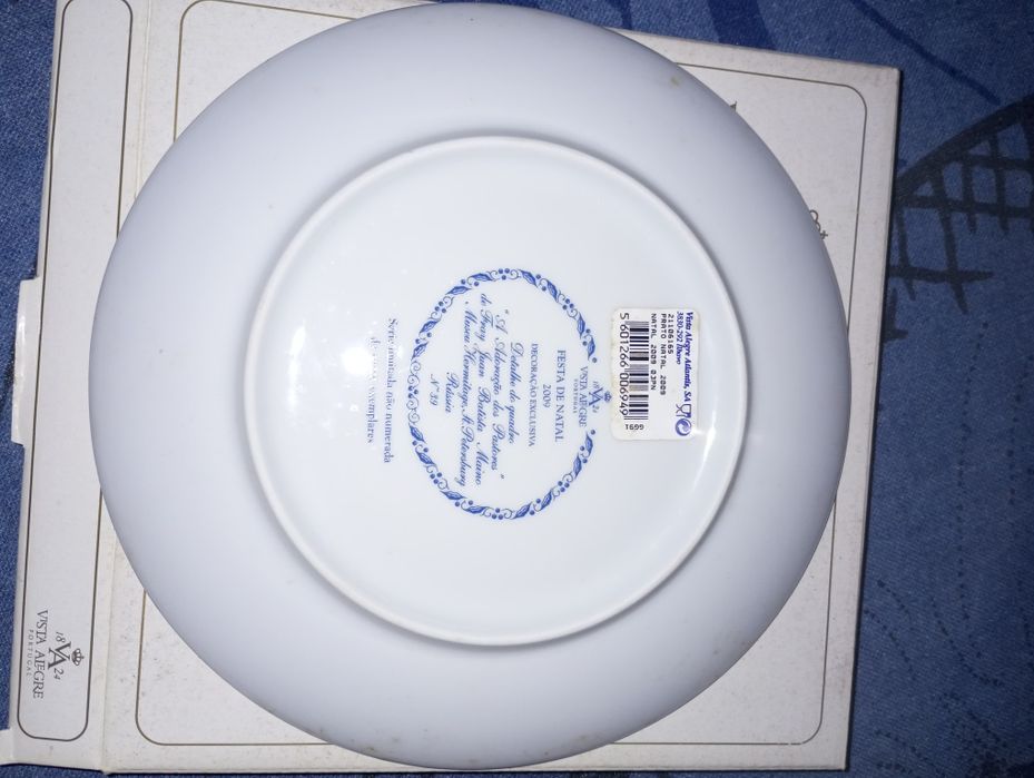 Prato de natal vista alegre