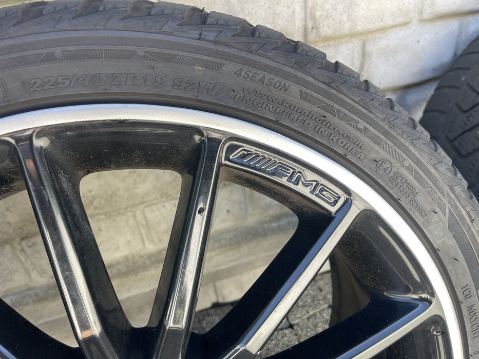 Sprzedam felgi AMG 18 Cali