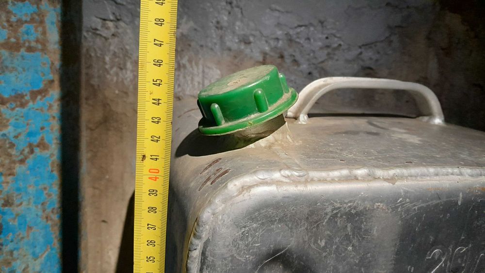 Канистра алюминиевая 40 литров под бензин соляру Ссср