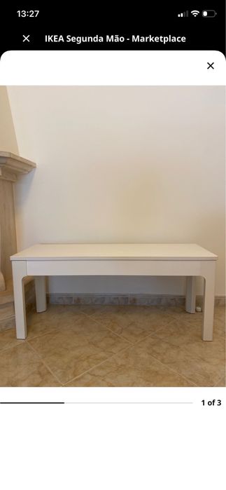 Banco ikea branco