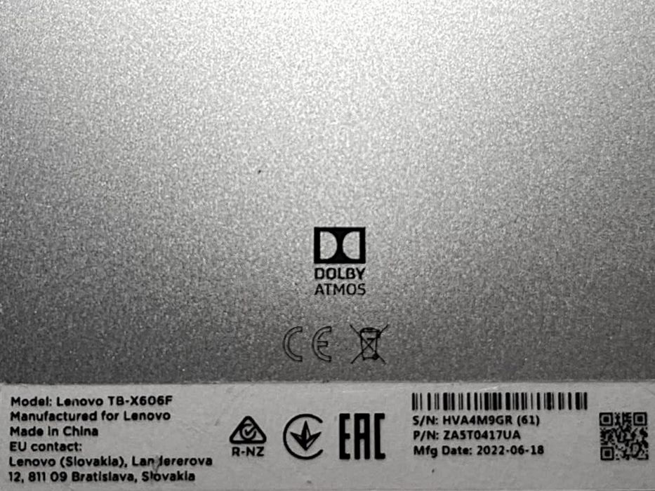 Планшет Lenovo Tab M10 FHD Plus [TB-X606F] (2/32Гб)