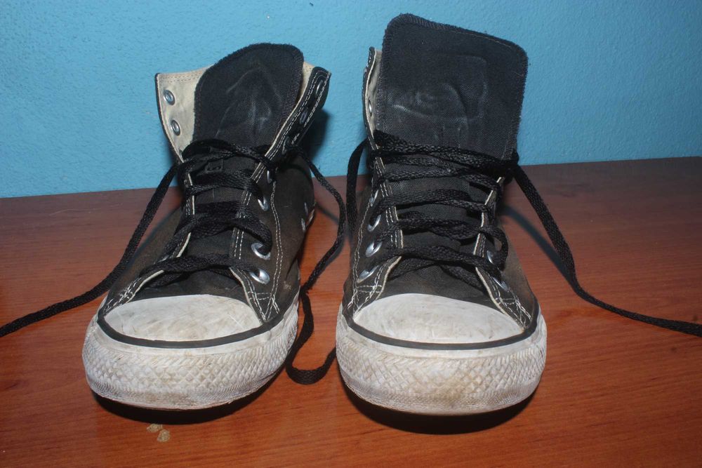 All Star Converse pretos Originais, 2 opções de atacadores
