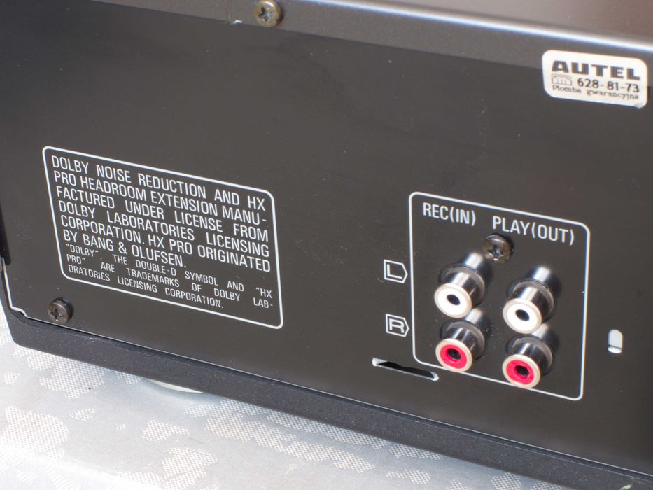 Technics Deck Magnetofon RS-AZ6 JAK NOWY pierwszy właściciel GRATISY!