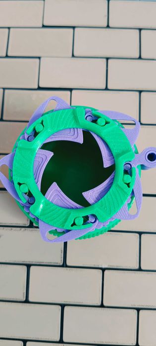Iris Box | Mechaniczna Szkatułka z Otwieraną Przesłoną | Druk 3D