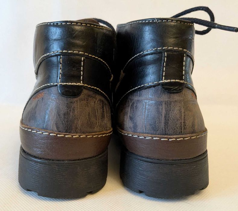 Floris van Bommel skórzane męskie buty botki trzewiki 41,5 bdb+