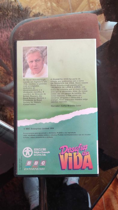 coleção de 31 cassetes VHS "Desafios da vida