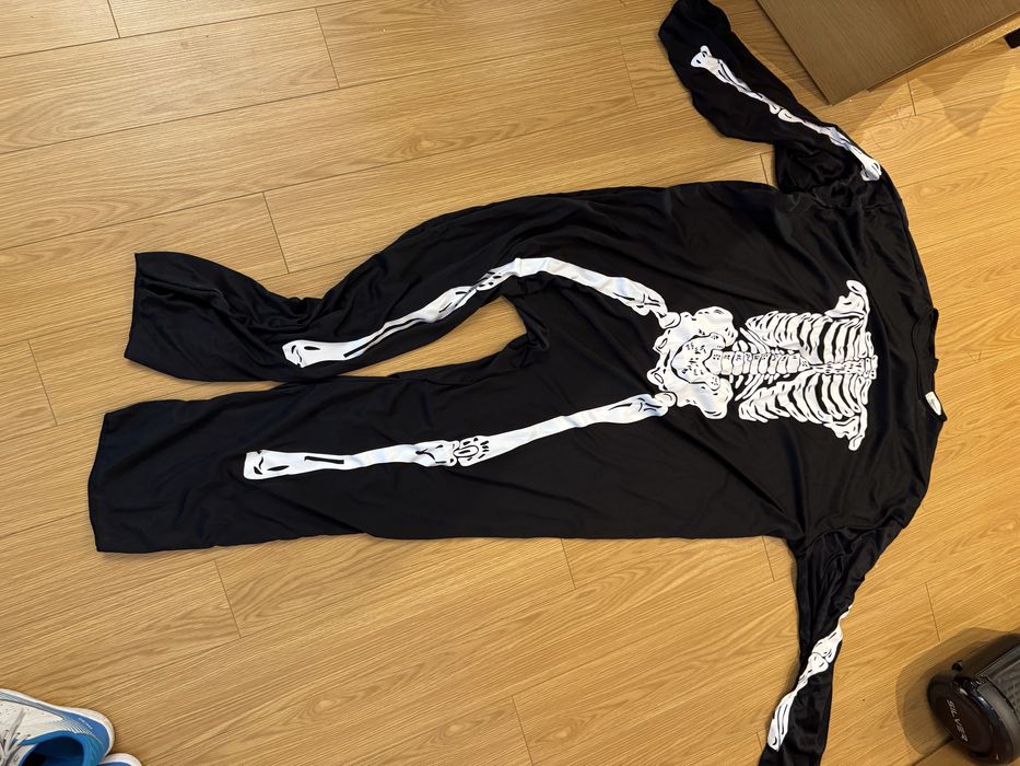 Skeleton Costume with Mask – Size XL64552487606018120