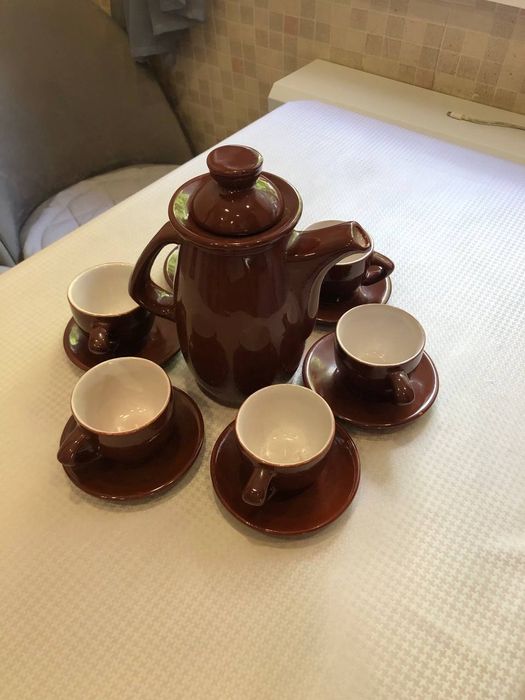 Сервиз кофейный,керамика.