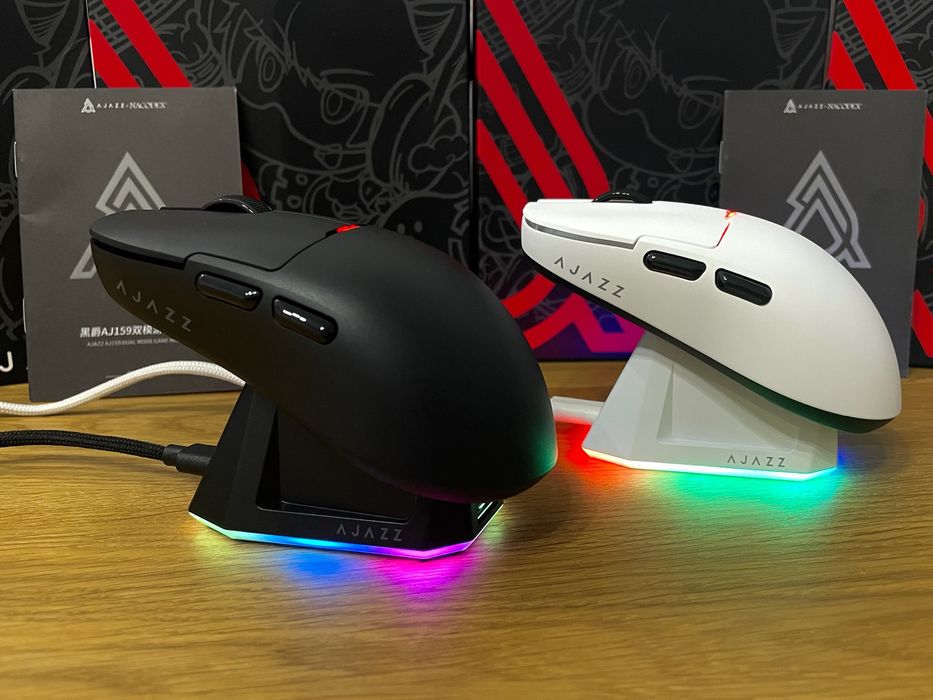 НОВІ Ajazz AJ159P PAW3395 26000 DPI Wireless | ІГРОВА МИШКА