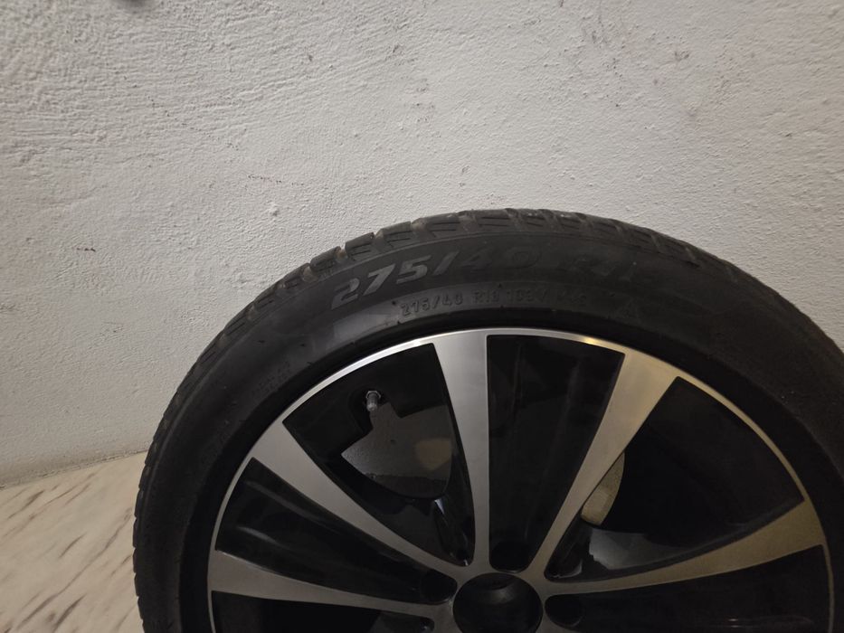 Jantes AMG Aro 18 + Pneus Mercedes Classe E