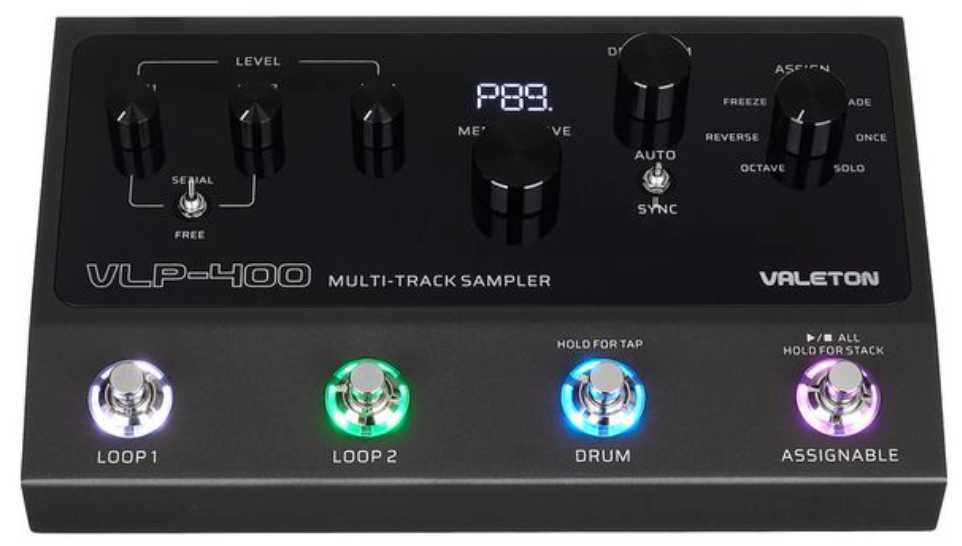 Valeton VLP-400, Multi-Track Sampler...Novo e na Caixa...Não usado.