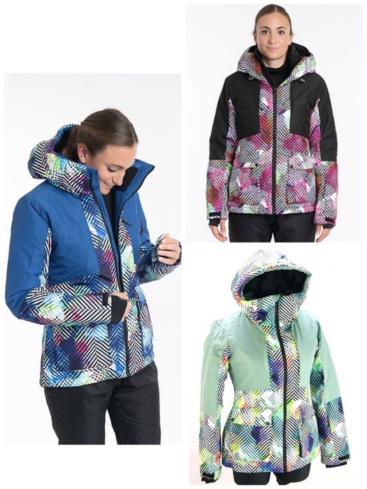 Новинки! Женская лыжная горнолыжная термо куртка зимняя Just Play