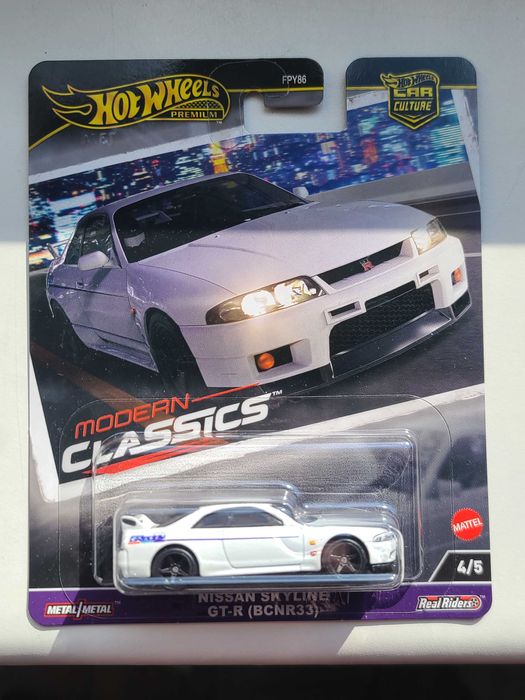 Hot wheels Nissan Skyline GT-R BCNR33 R33
