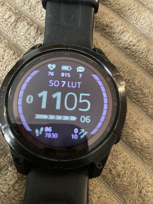 Garmin Fenix shappire solar tytanium
