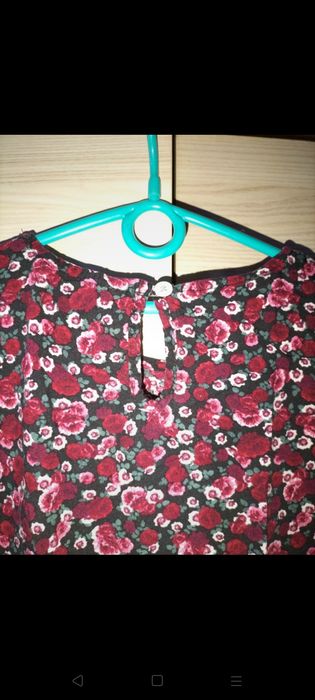 Sukienka dziewczęca H&M z motywem kwiatowym kwiatowym