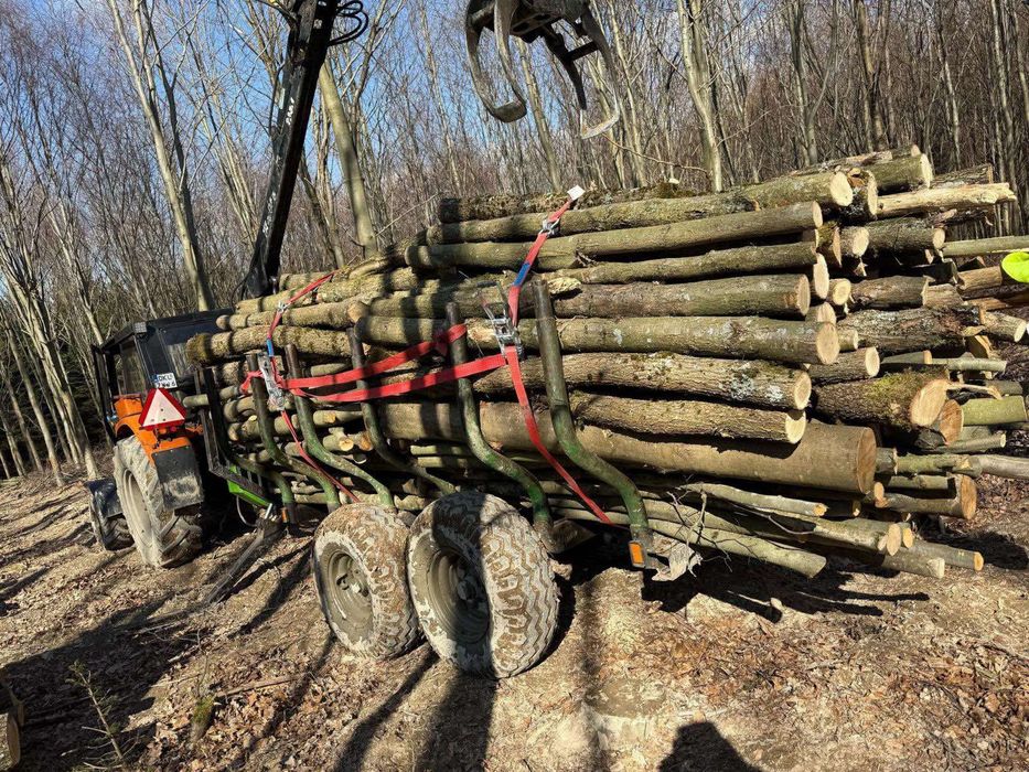 Ursus c360 4x4 z przyczepa leśna 2250 faofar