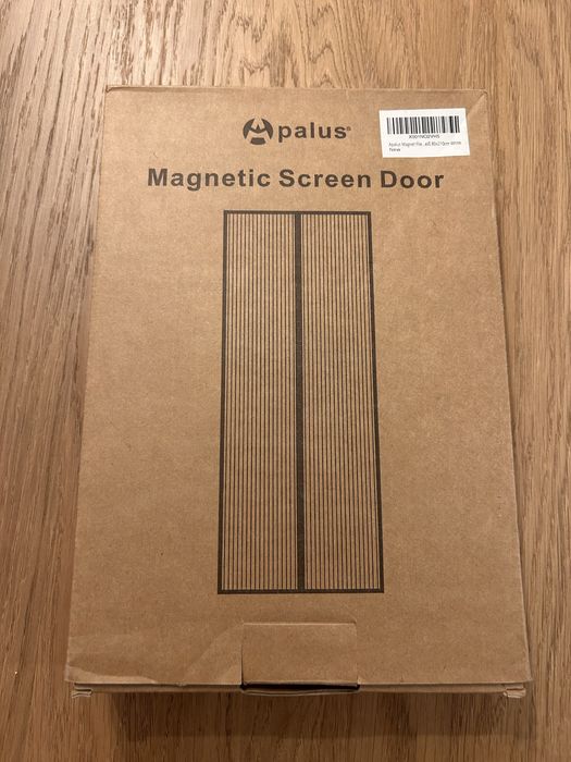 Magnetyczna moskitiera biała 80x210