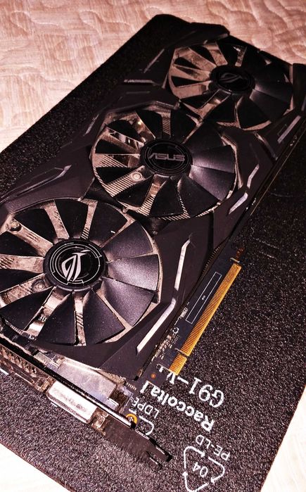 Placa Gráfica ASUS: Rog Strix GeForce GTX 1060 OC (6GB - DDR5)