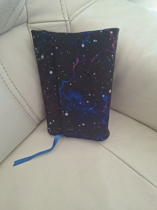 Nowy etui otulacz okladka na ksiazki uniwersalna handmade