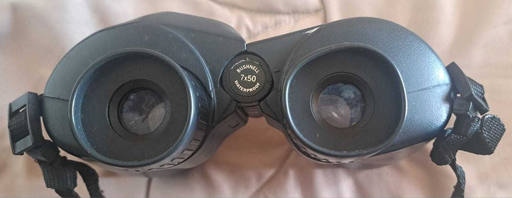 Binóculos Náuticos Bushnell Marine 7x50 (Com Bússola e Retículo) – Como Novo