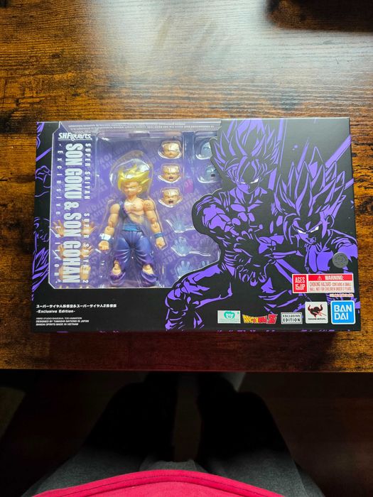 Dragon ball S.H. Figuarts Son Goku & Son Gohan (Exclusive)