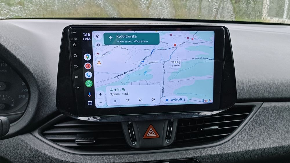 Radio GPS nawigacja kolor 9 cal KAMERA hyundai i30 III 3 2017- android
