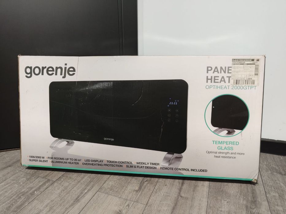 Обігрівач Gorenje Optiheat 2000 GTPT з термостатом нова