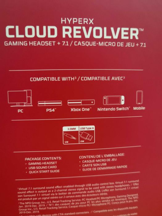 Навушники Hyperx Cloud Revolver 7.1