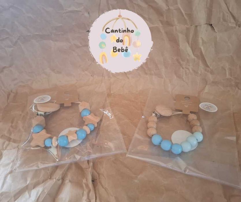 Acessórios em Silicone Personalizáveis para Bebés