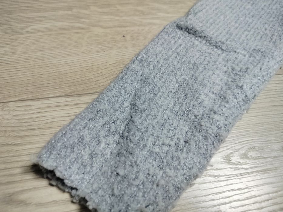 Sweter kardigan damski z wiązaniem Sinsay szary 38
