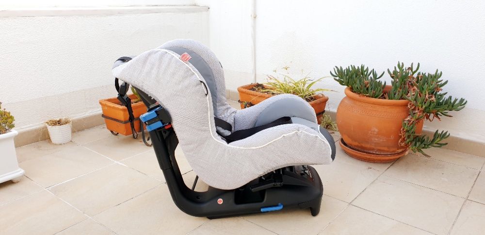 Bébécar | bobob fix | cadeira auto grupo 1 | Silver Shimmer