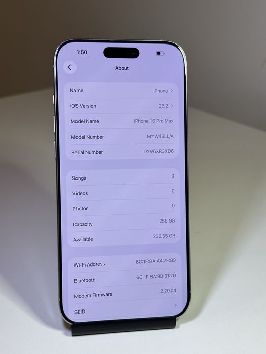 iPhone 16 Pro Max