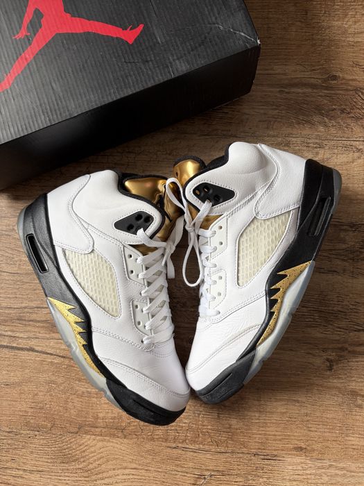 Кросівки Nike Air Jordan 5 Retro Olympic Gold