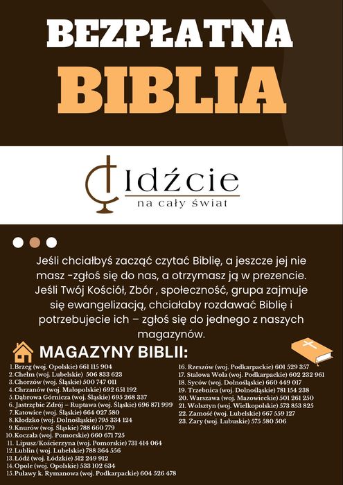 Biblia, Pismo Święte, Słowo Boże , UBG