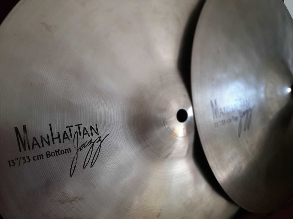 Pratos de choque HHX Manhattan Jazz 13 " da Sabian