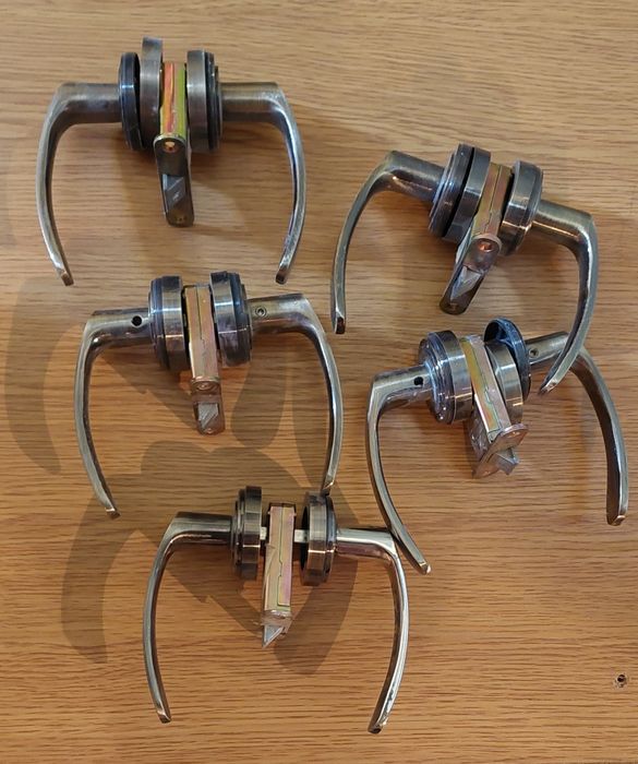 Klamki wewnętrzne 5 kompletów