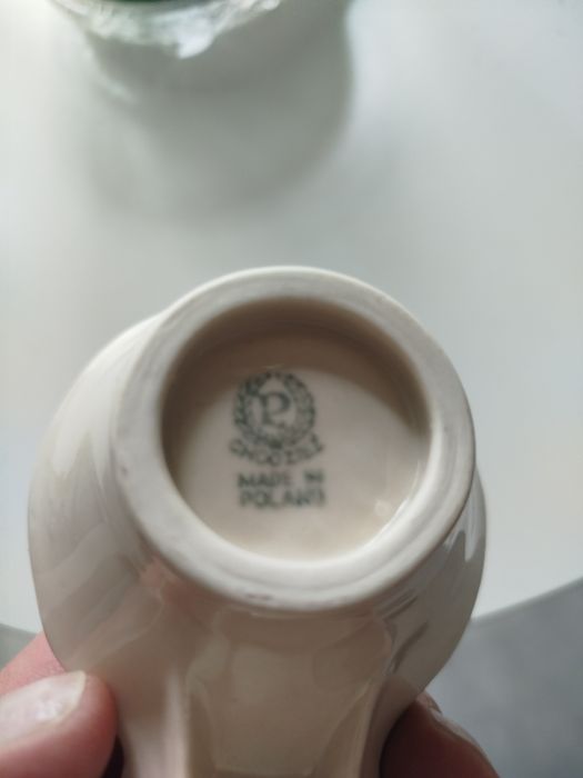Stary przyprawnik porcelana Chodzież - kaczki
