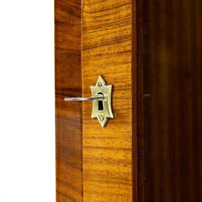 Serwantka Art Deco Lata 30-40 Po Renowacji Witryna Orzech Biblioteka