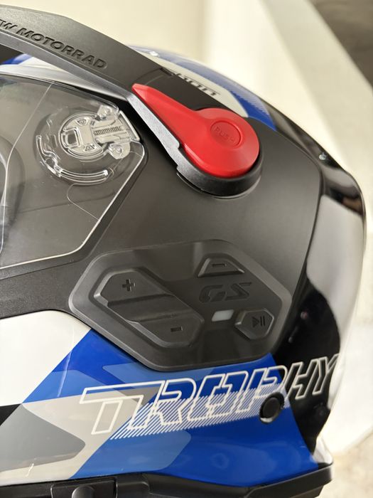 Capacete BMW GS Carbon Trophy com intercom
