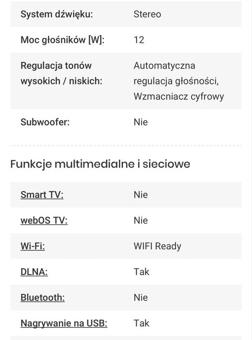 Tv Sharp 39 cali Lcd