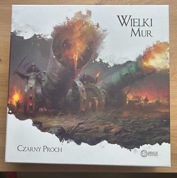 Gra planszowa, Great Wall, Wielki Mur, Edycja Kickstarter, z figurkami