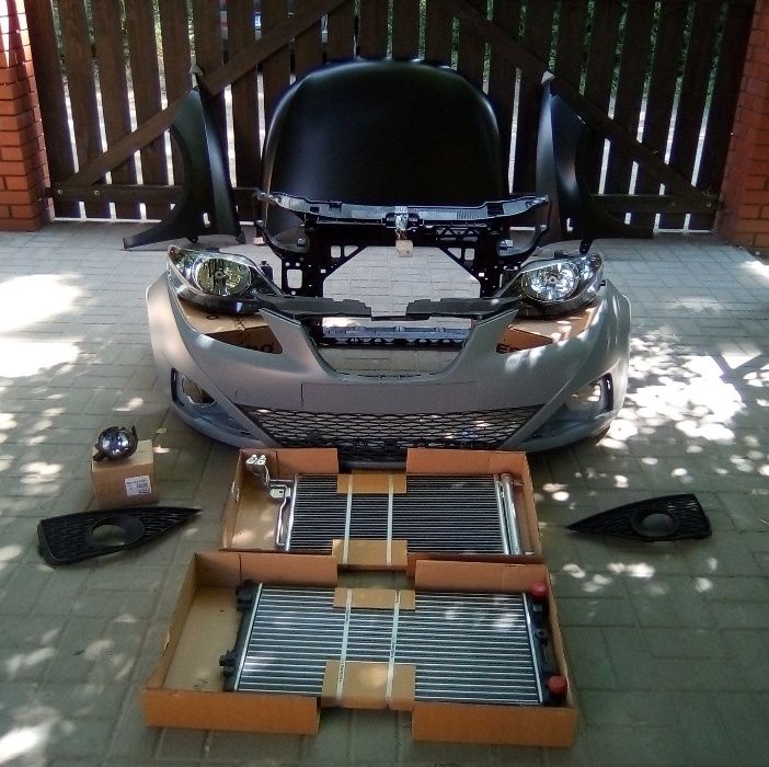 SEAT IBIZA 6J 2008 - komplet lamp reflektory przód nowe DEPO H4