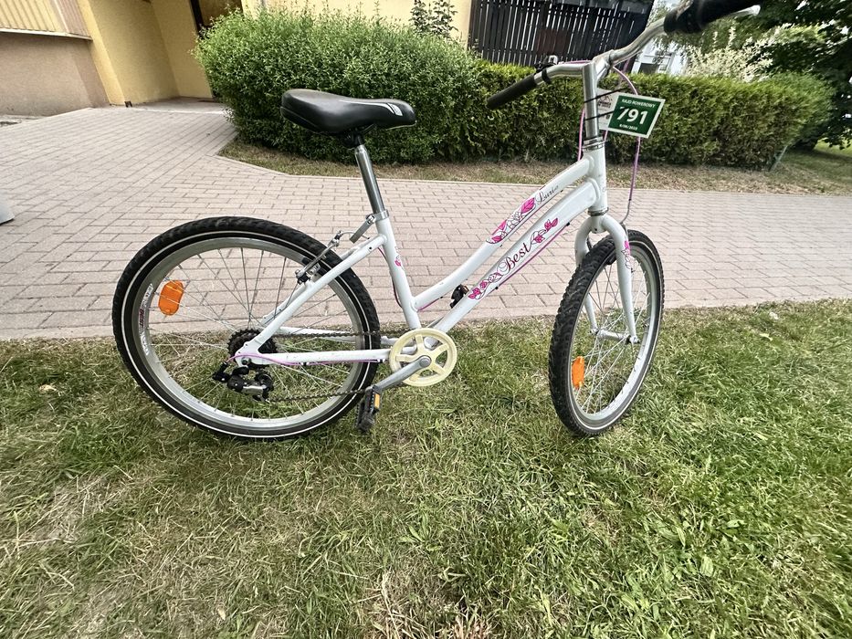 Rower dzieciecy damski