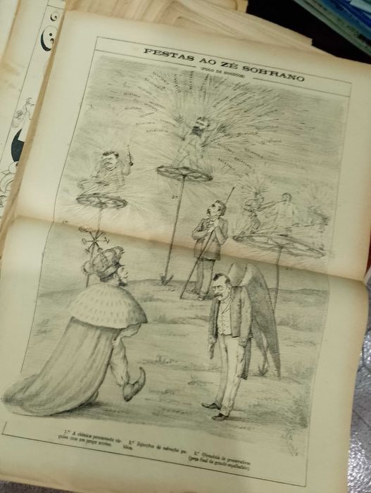 Charivari Semanário Humorístico Ilustrado 1892 - 40 unidades